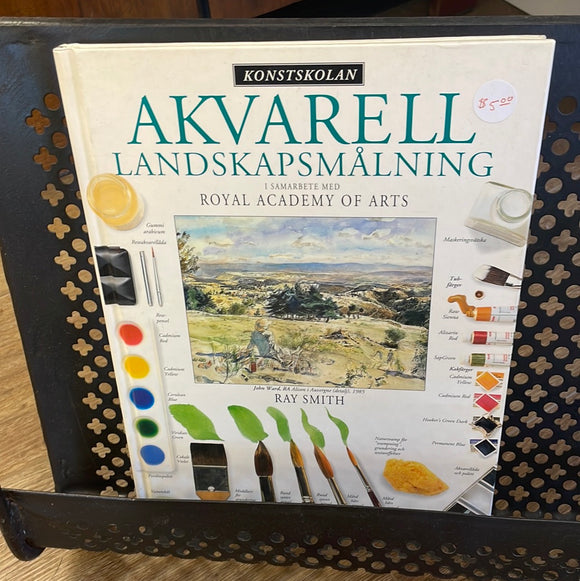 Swedish Art Book - Akvarell Landskapsmålning