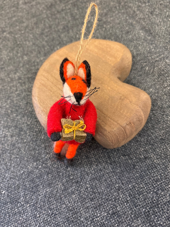 Fox Gift Ornament