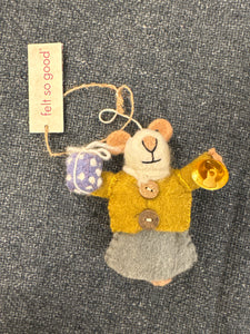 Agnes Mouse Ornament