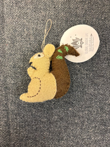 Squirrel Ornament