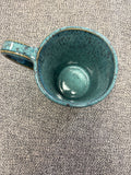 Ceramic Blue and Green Coffee Mug