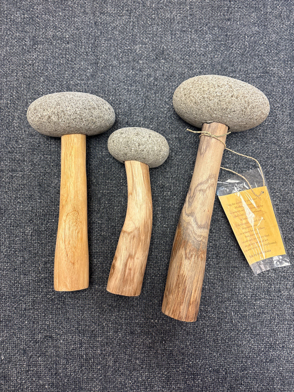 Wood Garden Mushrooms Set of 3