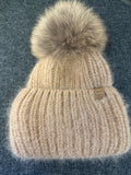 Mjúk Marshmallow Hat with Pom