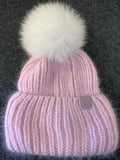 Mjúk Marshmallow Hat with Pom