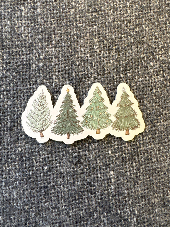 Evergreen Tree Sticker