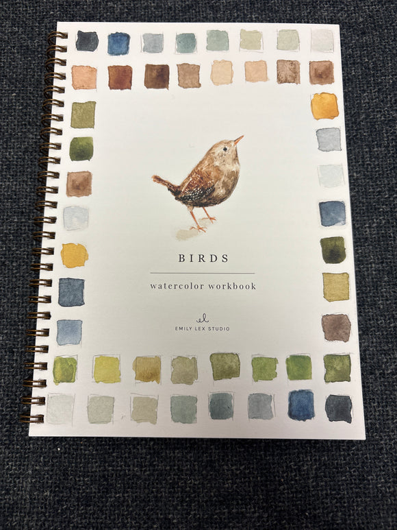 Birds Watercolor Workbook