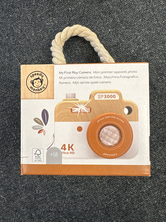 Wooden Toy Camera