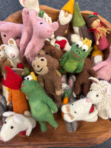 Assorted Felt Finger Puppets