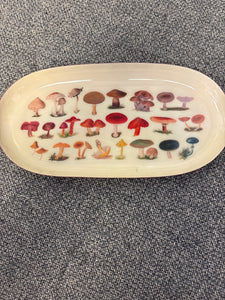 Roomytown Enamel Mushroom Dish