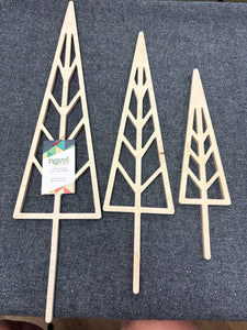 Set of 3 Wood Cut-outs