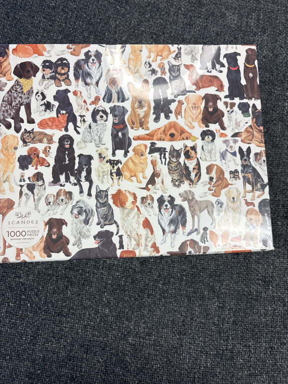 Dog 1000 Piece Puzzle