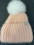 Mjúk Marshmallow Hat with Pom