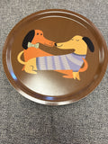 Round Swedish Birch Tray, 12” diameter