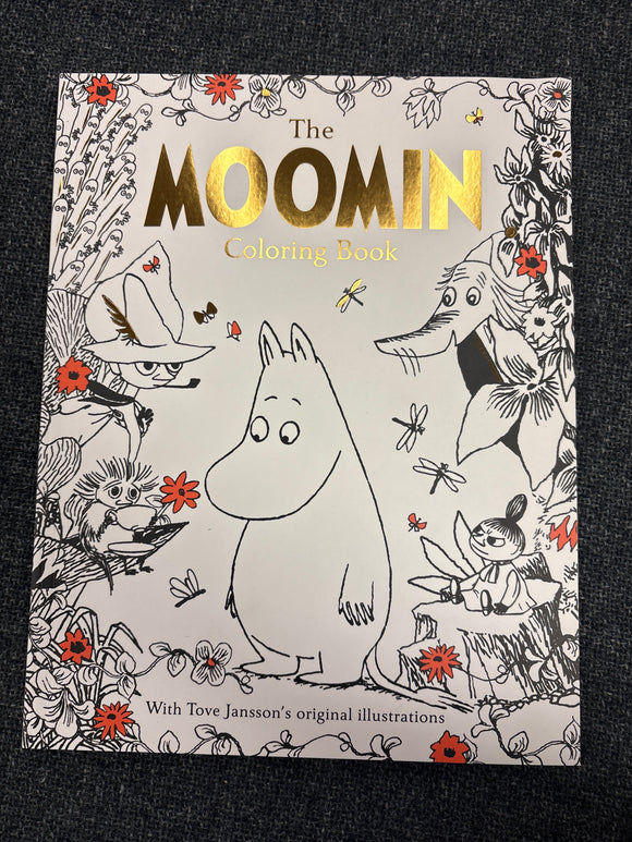 The Moomin Coloring Book