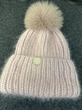 Mjúk Marshmallow Hat with Pom