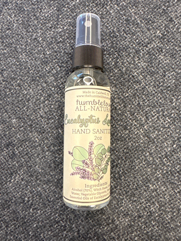 Eucalyptus Lavender Hand Sanitizer Spray