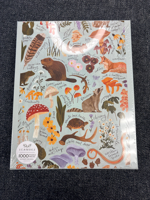 Flora and Fauna 1000 Piece Puzzle