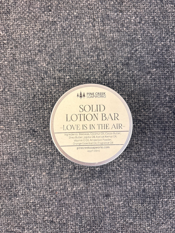 Pine Creek Soapworks Lotion Bar