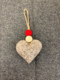 Felt Heart Ornament