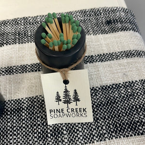 Pine Creek Soapworks Matchstick Holder