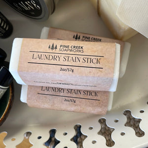 Pine Creek Soapworks Laundry Stain Stick
