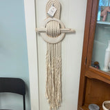 Ceramic and Rope Wall Hanging