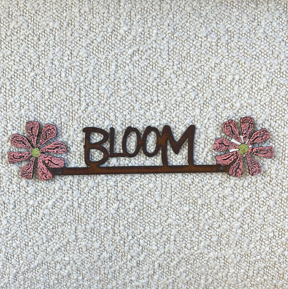 Metal Bloom Sign