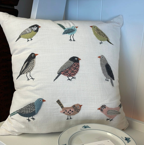 9 Bird Pillow