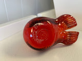 Handcrafted Glass Cardinal