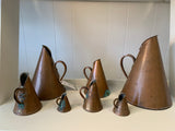 Set of Swedish Copper Measuring Cups