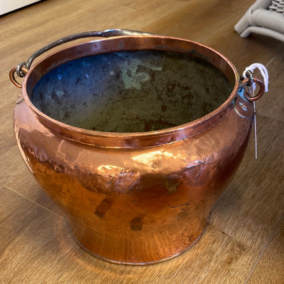 Swedish Copper Container with Handle