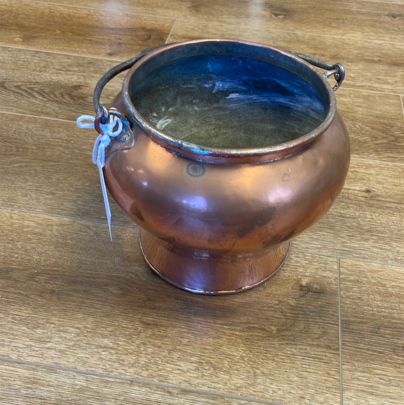 Swedish Copper Container with Handle