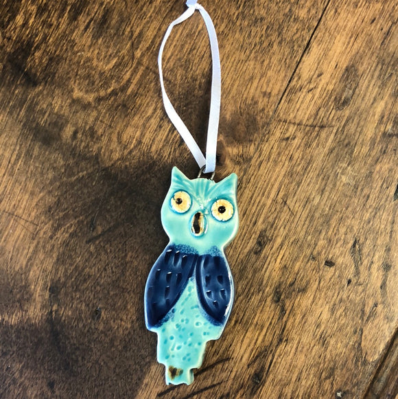 Earthly Matters Owl Ornament