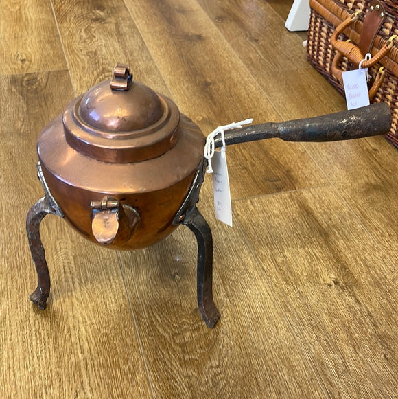 Swedish Copper Kettle with Feet